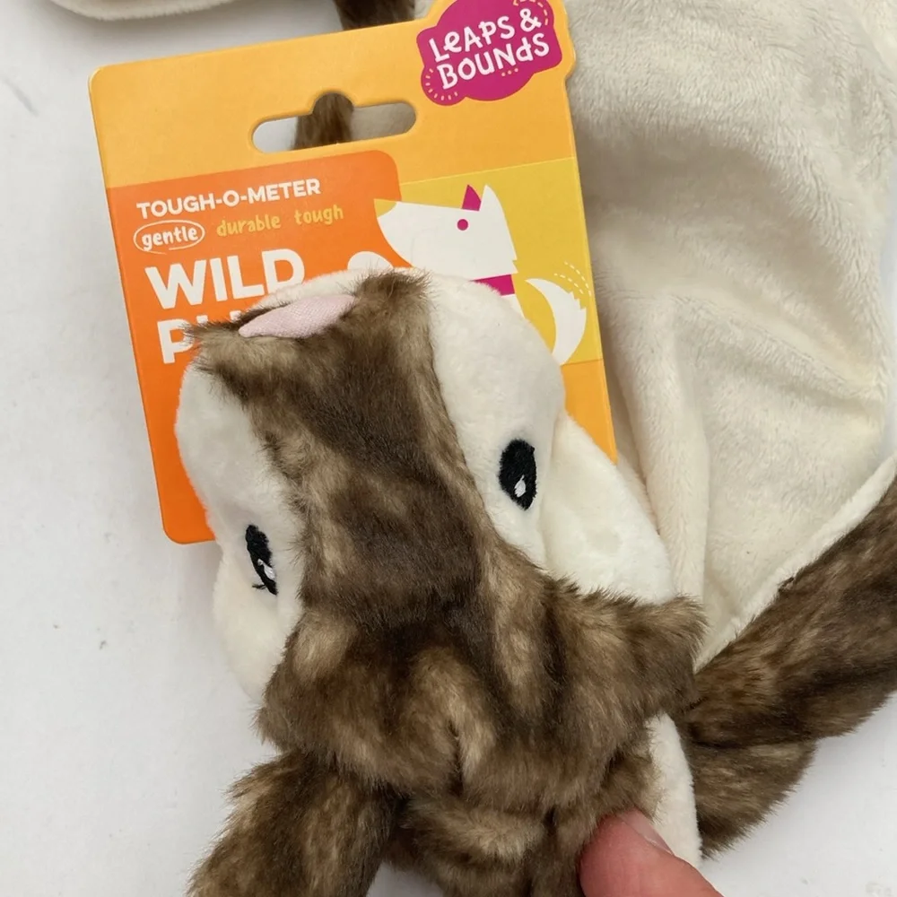 Leaps and Bounds Wild Plush Dog Toy